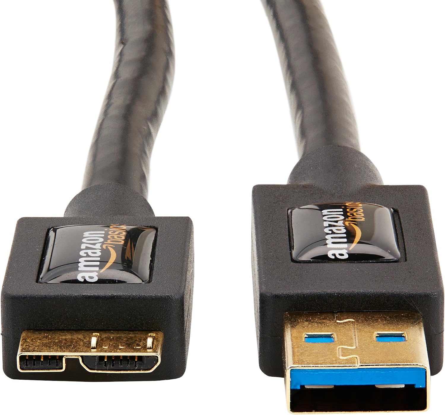 Detalle de AmazonBasics USB 3.0-Kabel, Typ USB-A Stecker auf Micro USB, 1,8 m, Schwarz
