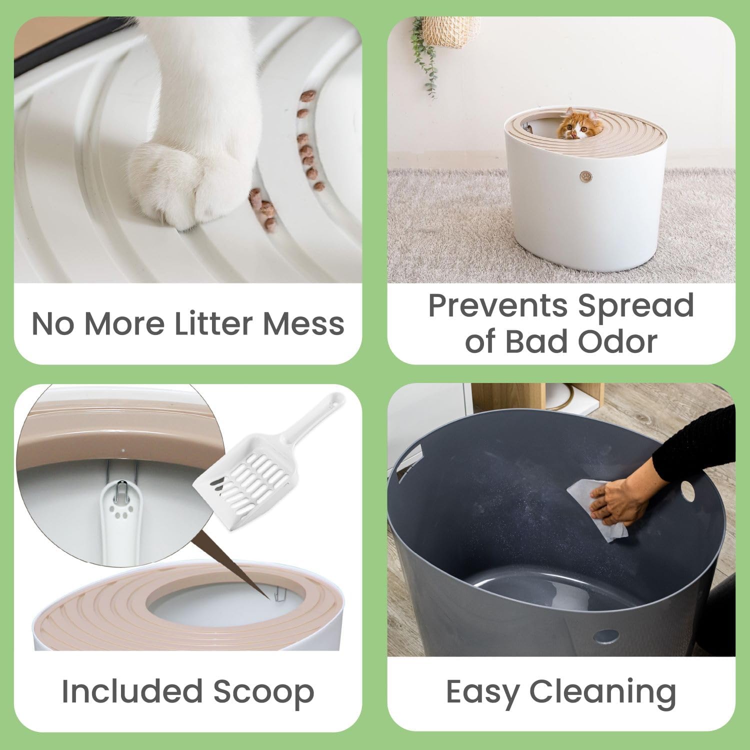 Thumbnail 1 de Iris Ohyama PUNT-530 lettiera per gatti 7 kg 🐱