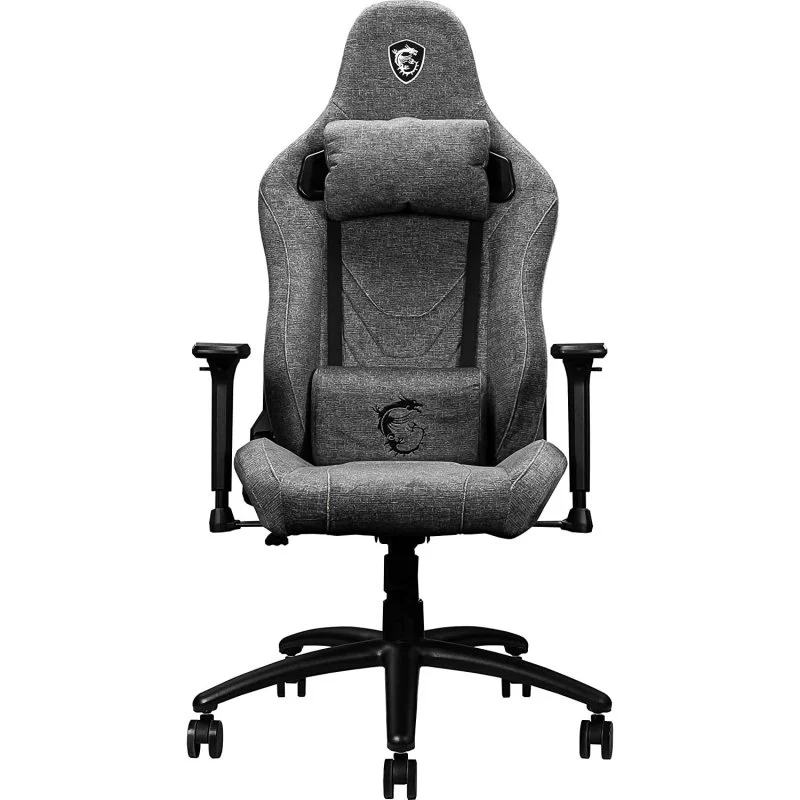 MSI MAG CH130 I Repeltek Fabric silla gaming gris con tejido repelente
