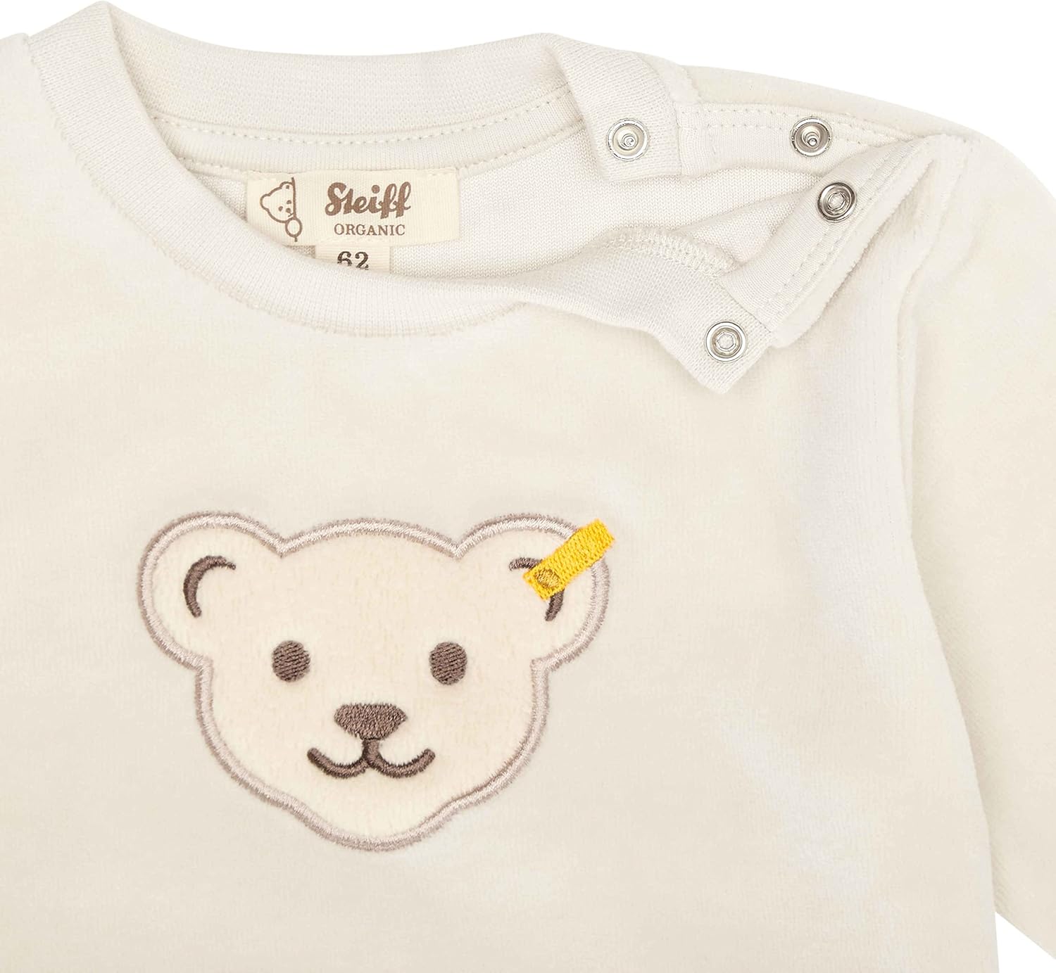 Thumbnail 3 de Steiff Baby Sweatshirt Ohne Kapuze (1er Pack) – unisex, kuscheliges Material, perfekte Passform