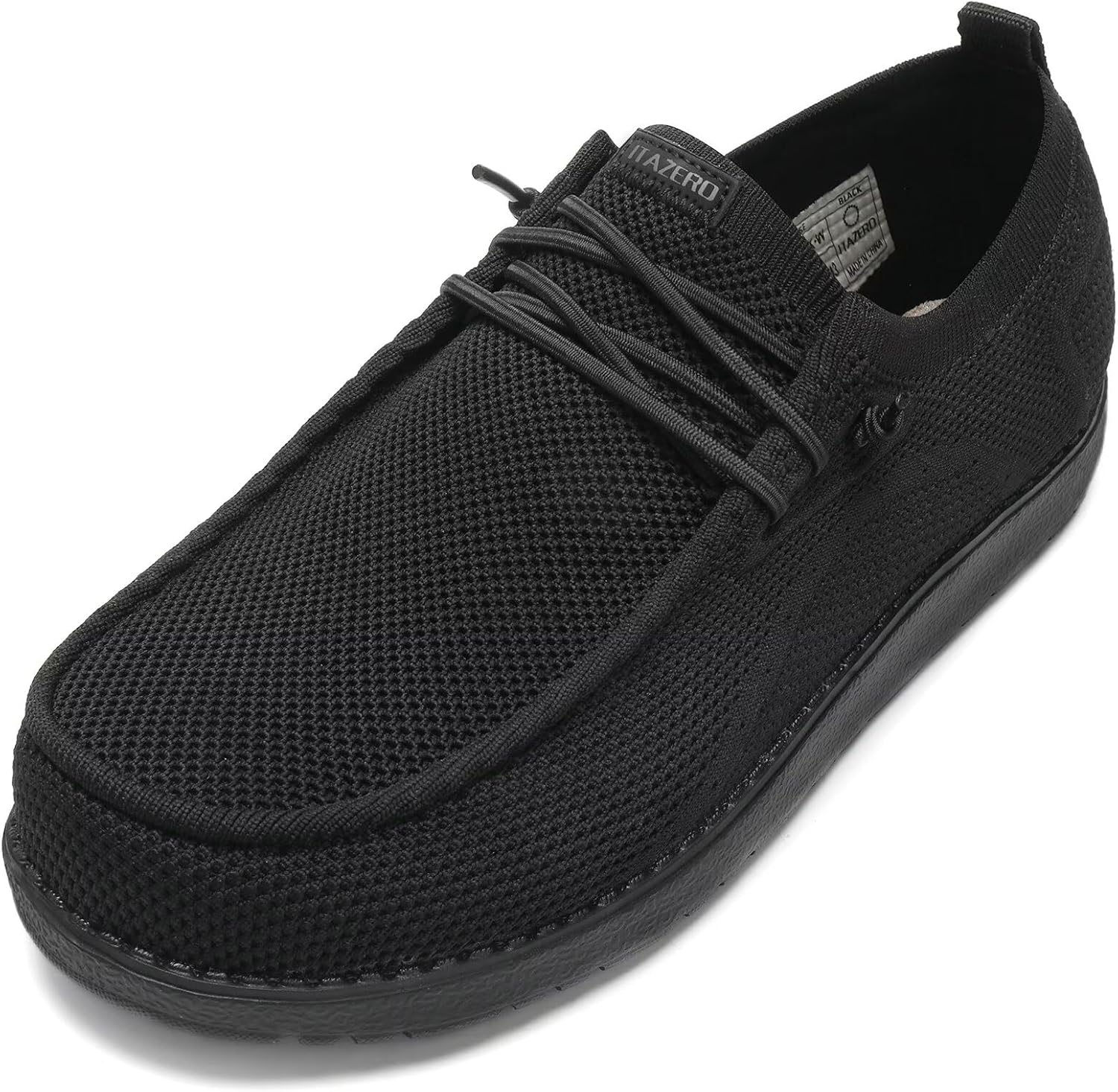 Detalle de 1TAZERO Men's Slip-On Walking Shoes, 4E-6E Wide