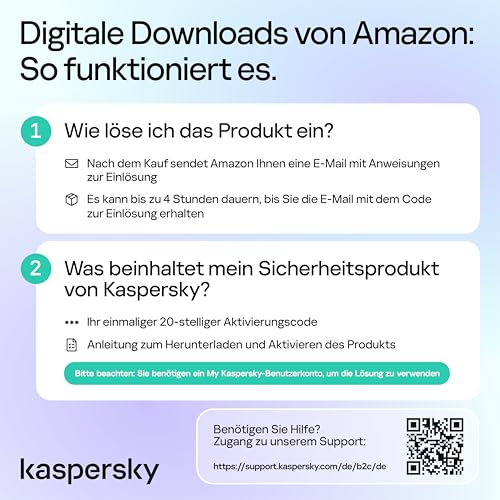 Detalle de Kaspersky Total Security 2021 – 3 Geräte, 1 Jahr, Windows/Mac/Android inkl. Aktivierungscode per Email