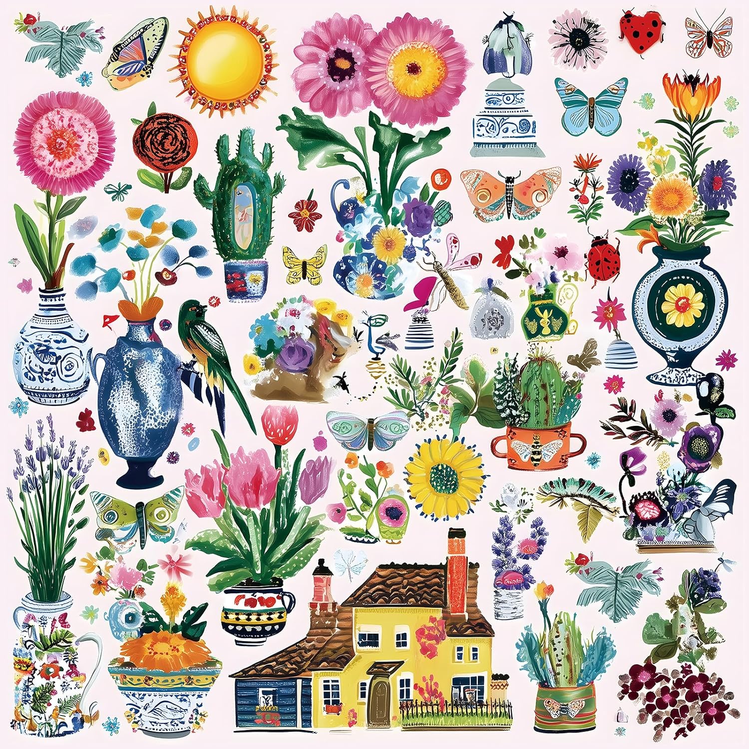 Detalle de 500 Pieces Coffee & Donuts Jigsaw Puzzle for Adults (23"x15")