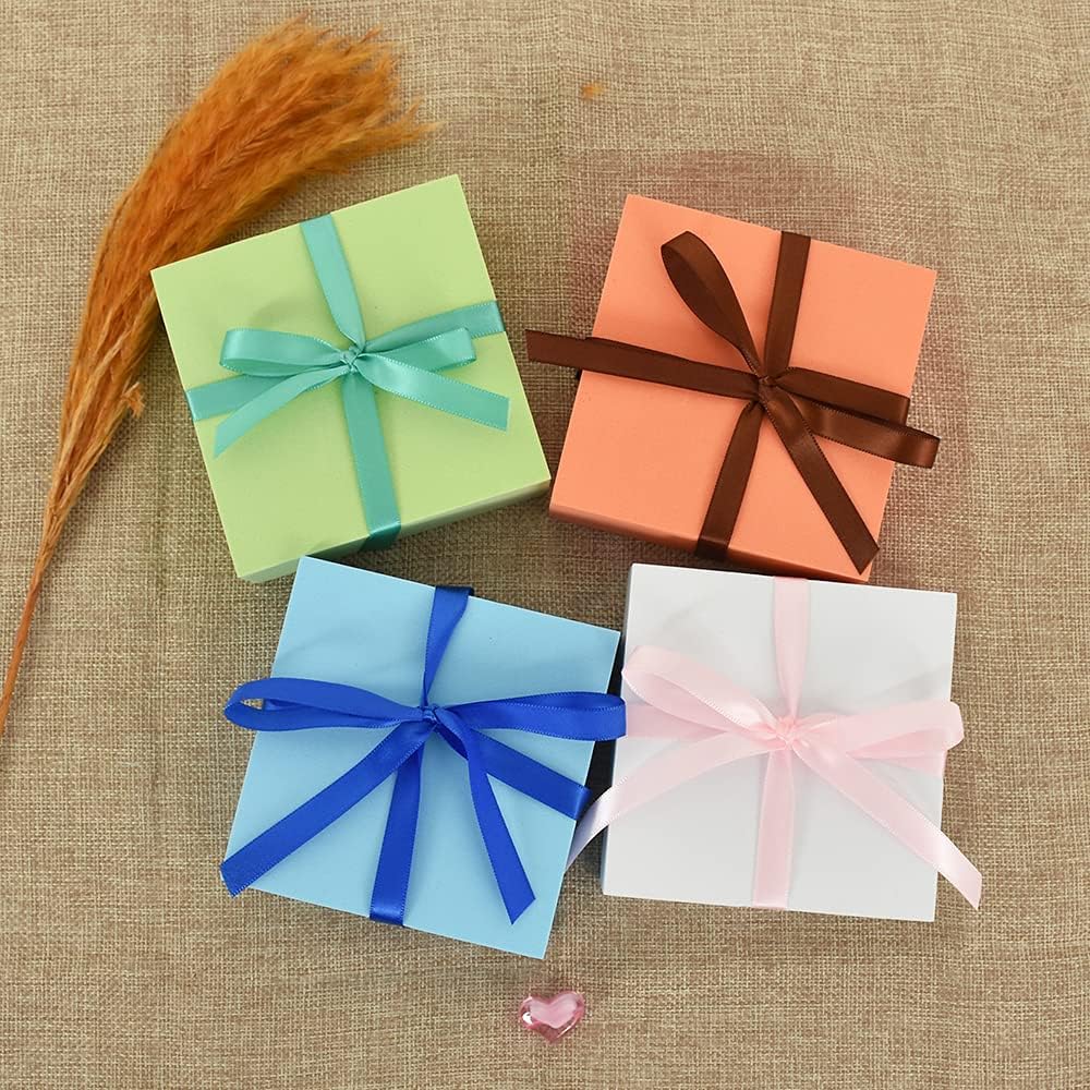 Thumbnail 4 de TONIFUL 3/8 inch Turquoise Aqua Blue satin ribbon roll (single face), 100yds