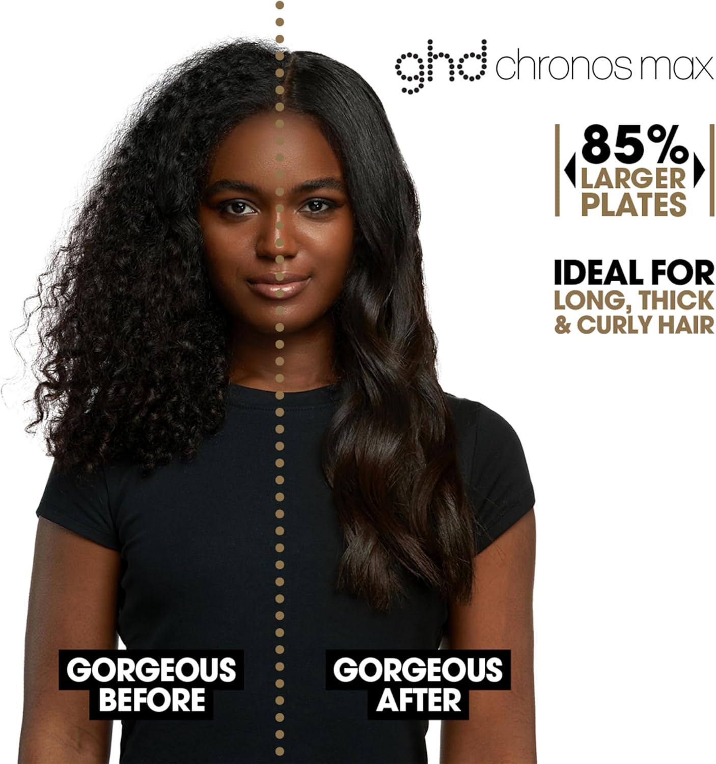 Thumbnail 1 de ghd Chronos Hair Straightener & Styler (Chronos Max) – 3X faster styling, more shine, smart sleep mode (UK plug)