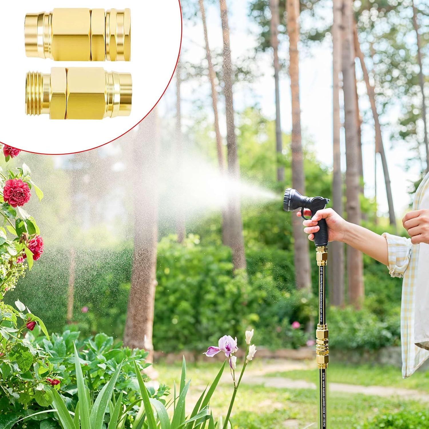 Detalle 2 de Garden hose repair kit for 5/8-inch hoses