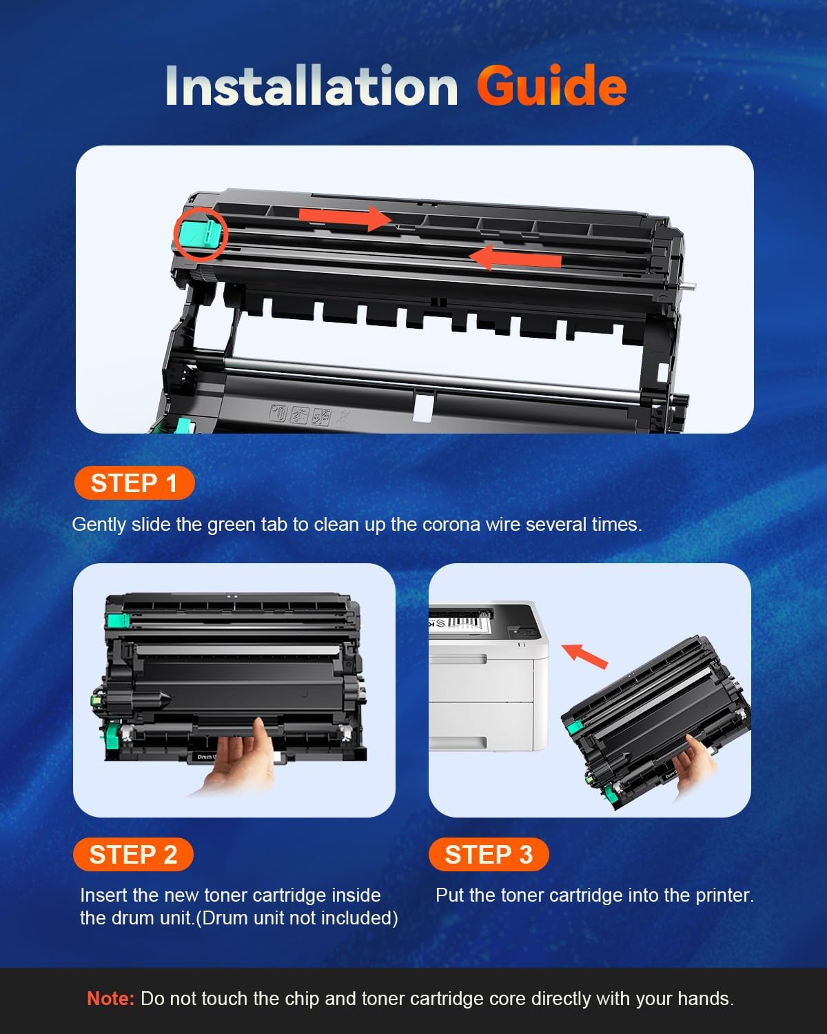 Detalle 2 de Skydo DR830 Drum Unit Replacement for Brother Printers, 15,000-Page Yield
