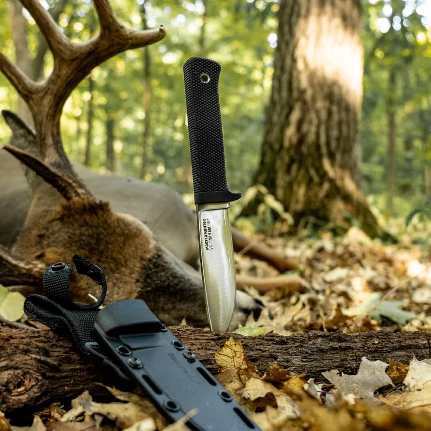 Detalle de Cold Steel CS-36JSK Master Hunter San Mai Hunting Knife, 5 mm Blade