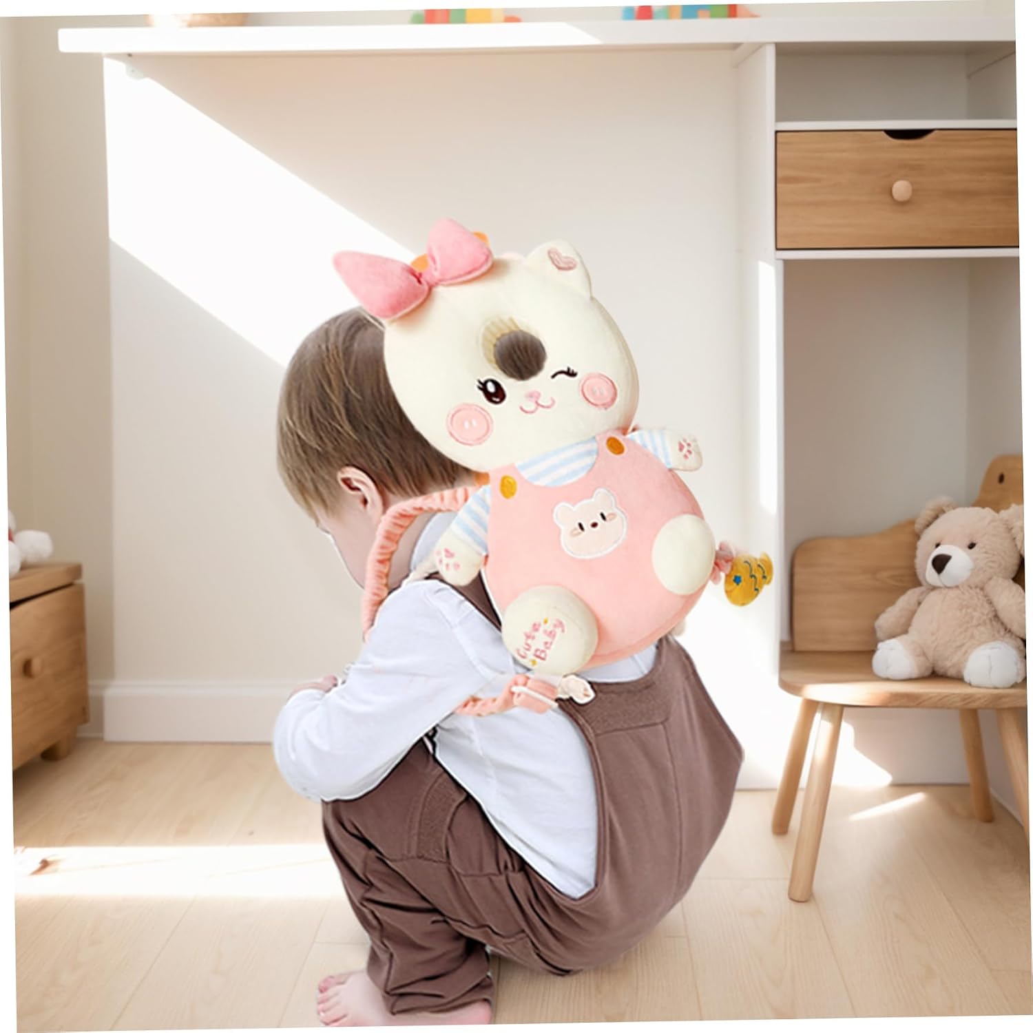 Thumbnail 1 de Bambebe Baby Head Protection Pillow: Adjustable Cat-Design Head Protector for 4–24 Months
