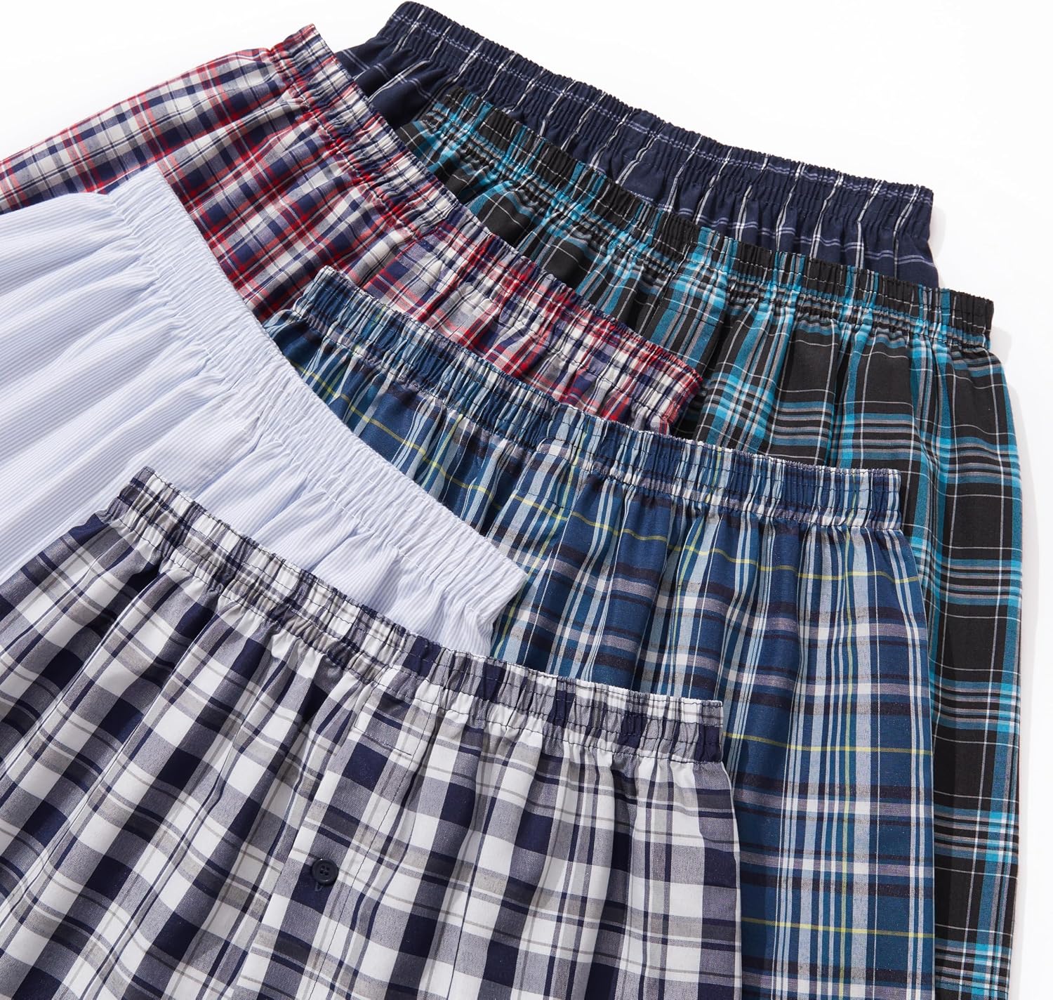 Thumbnail 2 de JupiterSecret Herren Boxershorts – Baumwoll-Polyester-Mischung, 6er/10er Pack, Größen S–6XL