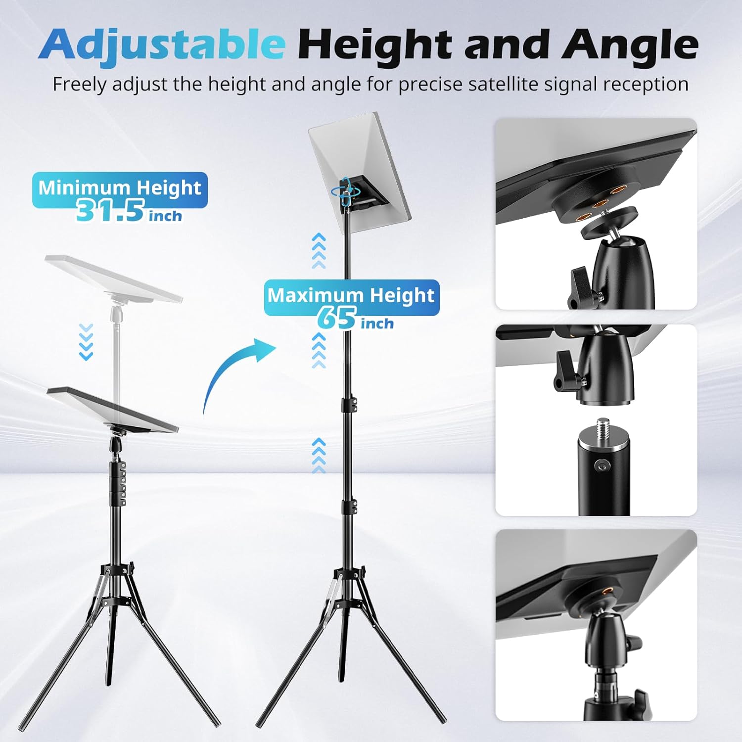 Detalle de UBeesize Starlink Mini Tripod 63in