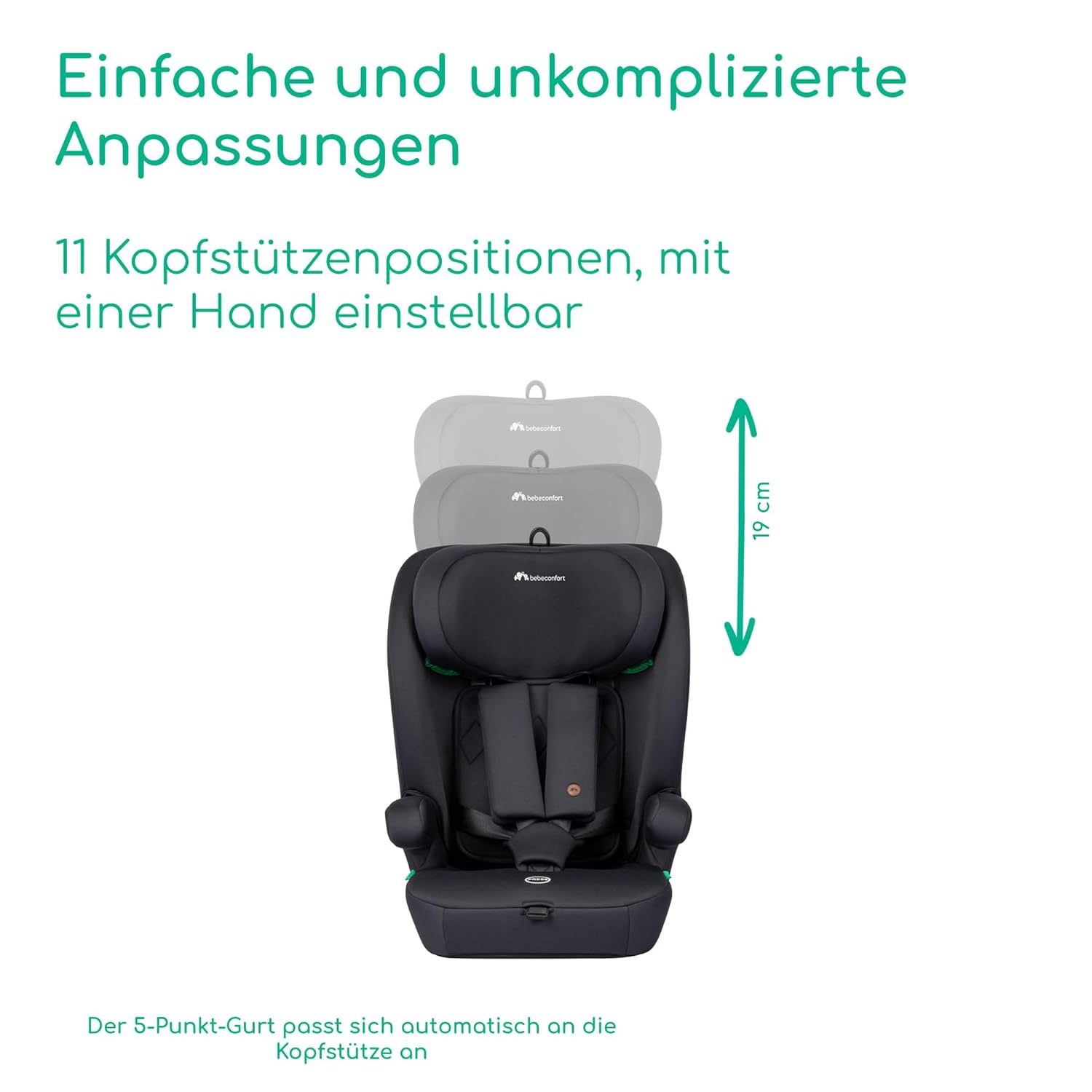 Detalle 2 de Bebeconfort Ever i-Safe 9–36 kg