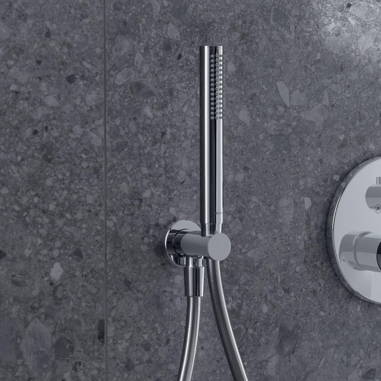 Thumbnail 3 de Duravit Universal pommeau de douche — jet Rain, chrome, facile à nettoyer