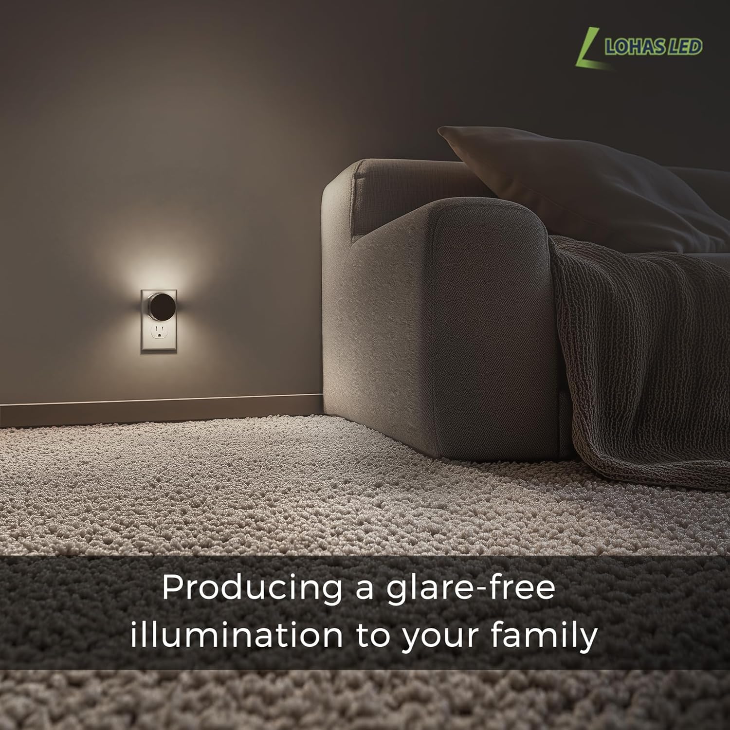 Thumbnail 5 de L LOHAS LED Night Light, 2-Pack