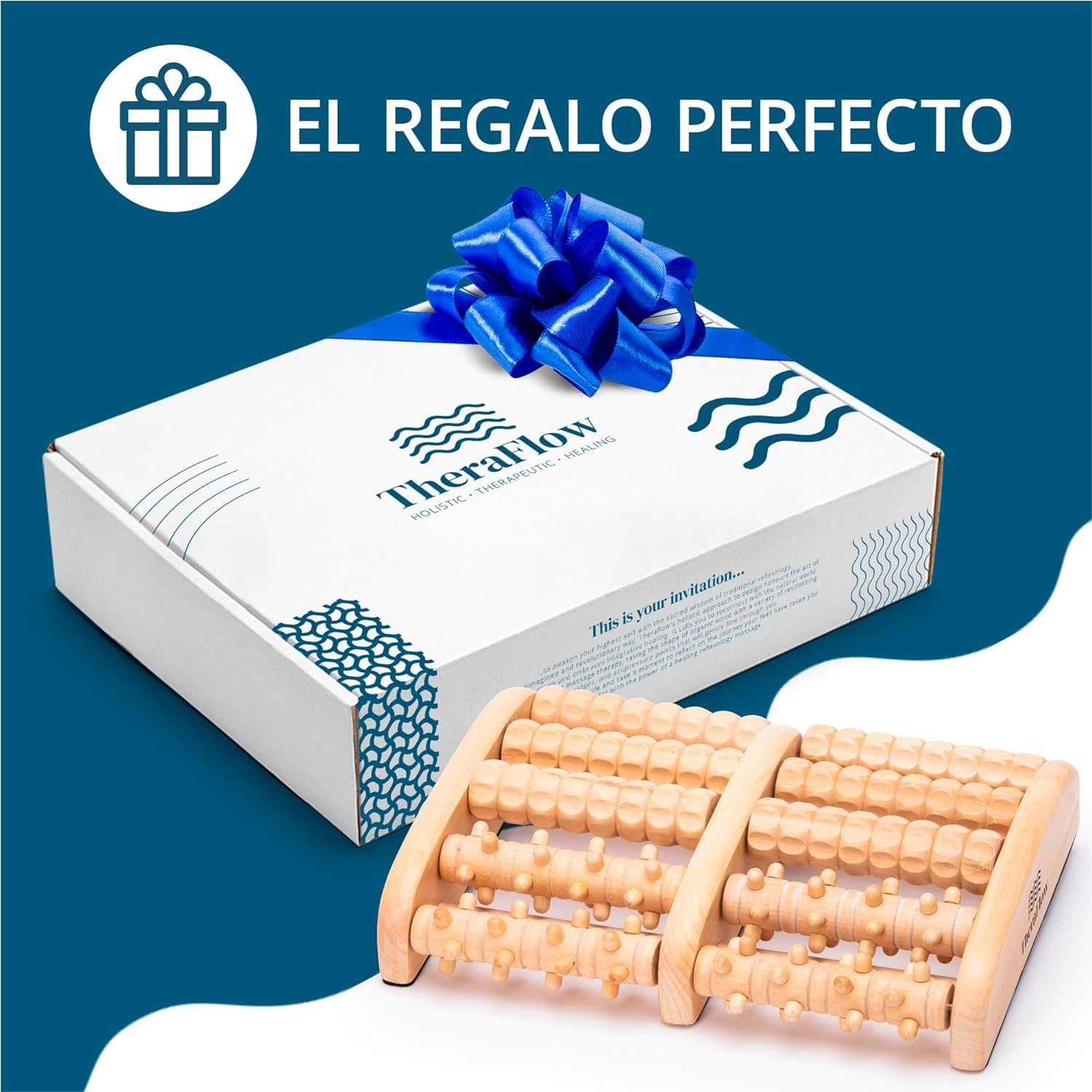 Detalle 2 de TheraFlow Masajeador Dual de Pies XL