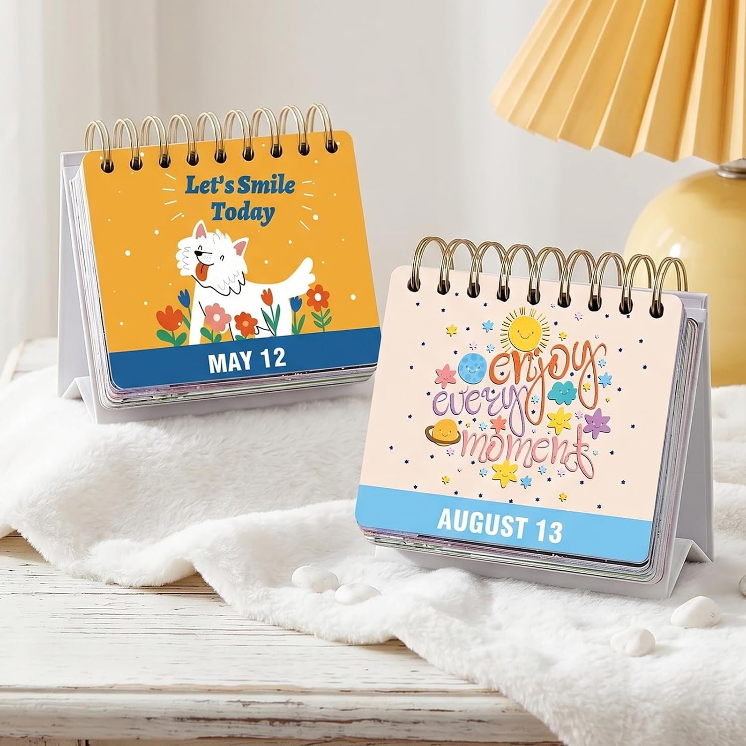 Thumbnail 6 de Planrage Motivational Daily Calendar, 4.8 x 5.5-Inch Undated Flip Calendar
