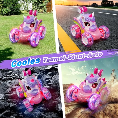 Thumbnail 3 de Jofuni Coche teledirigido de Unicornio 360° 🎠