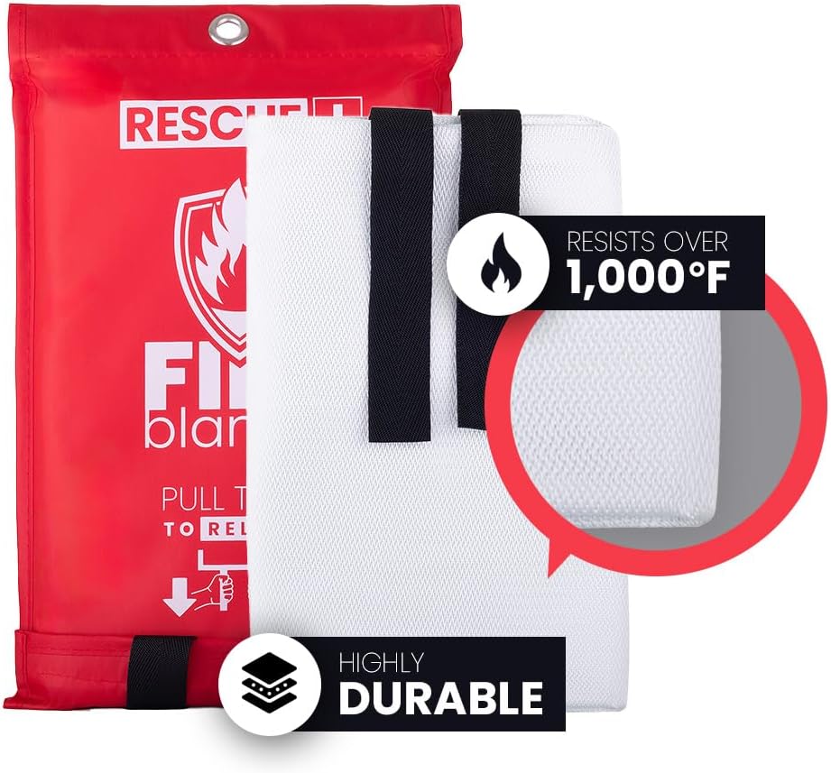 Thumbnail 4 de Rescue+ 40 x 40 in Fireproof Emergency Blanket