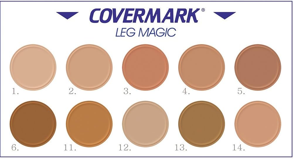 Detalle de Covermark Leg Magic – wodoodporny makijaż nóg i ciała, odcień 05, SPF 16