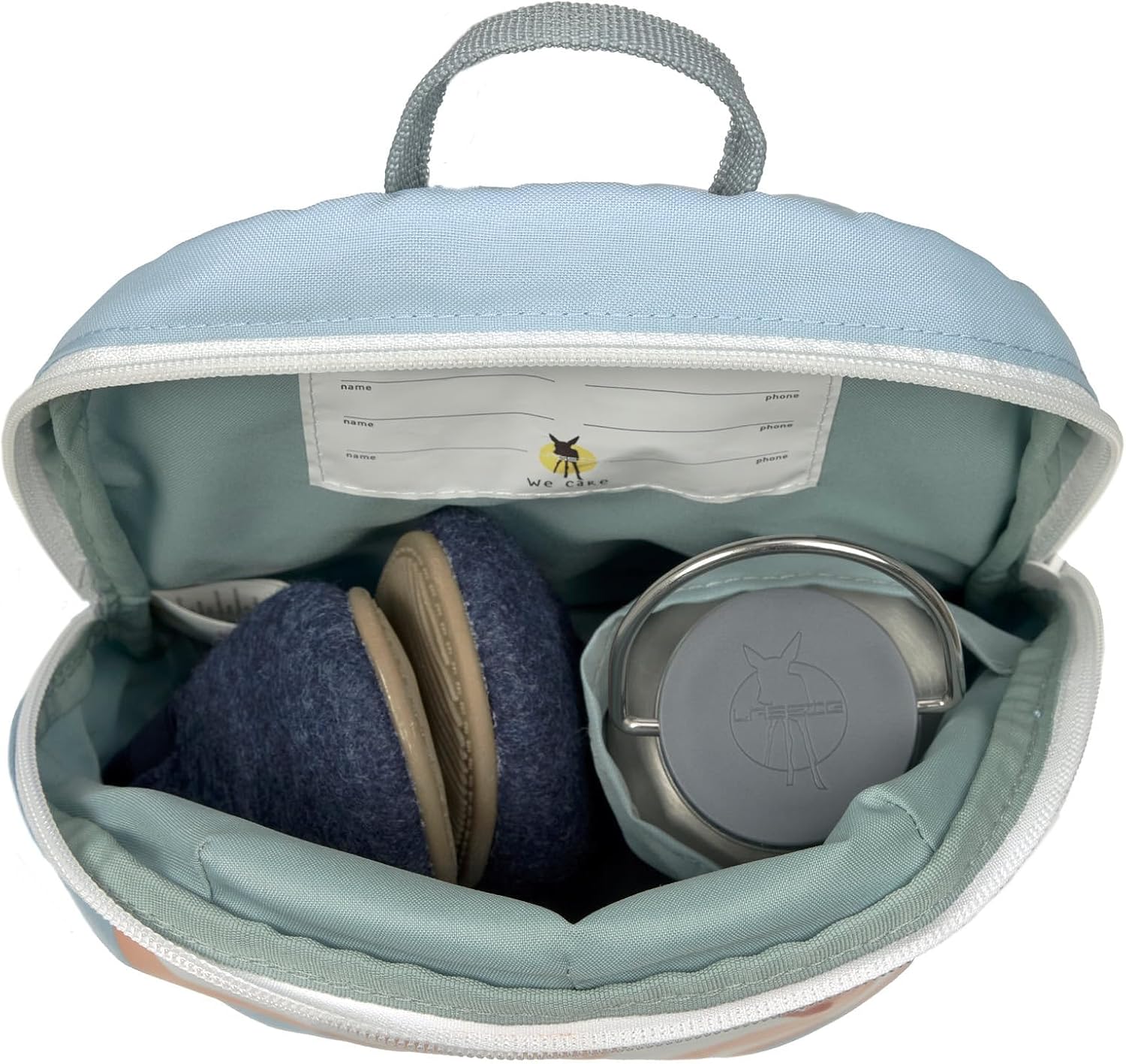 Detalle 2 de LÄSSIG Kleiner Kinderrucksack für Kita – kompakt, robust und liebevoll designt
