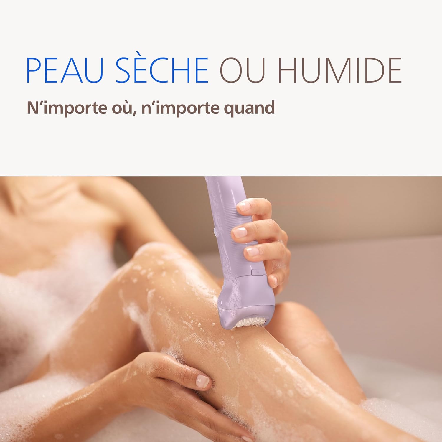 Thumbnail 6 de Philips Épilateur série 9000 sans fil BRE729/00 – épilation corps, visage et maillot avec ProGuide