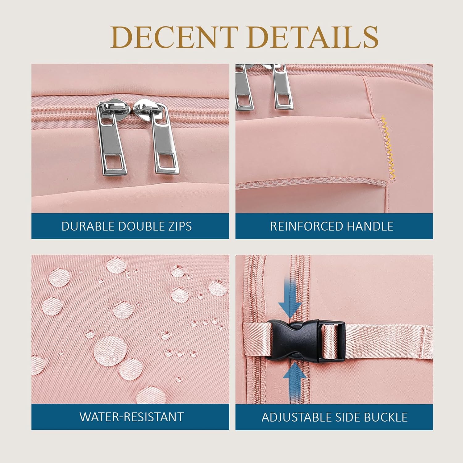Thumbnail 6 de Lossga Cabin Bag 45x36x20cm (30L) underseat cabin luggage for short-haul flights