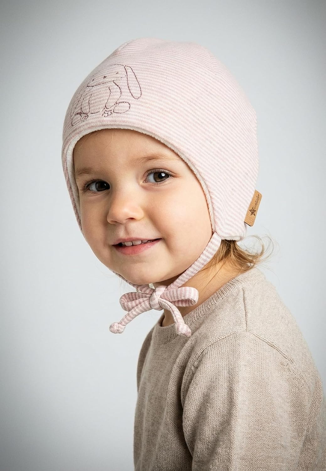 Thumbnail 1 de Sterntaler Mädchen Beanie-Mütze Beanie Hase – Kuschelige Babymütze mit Schnuffel-Hasenstickerei