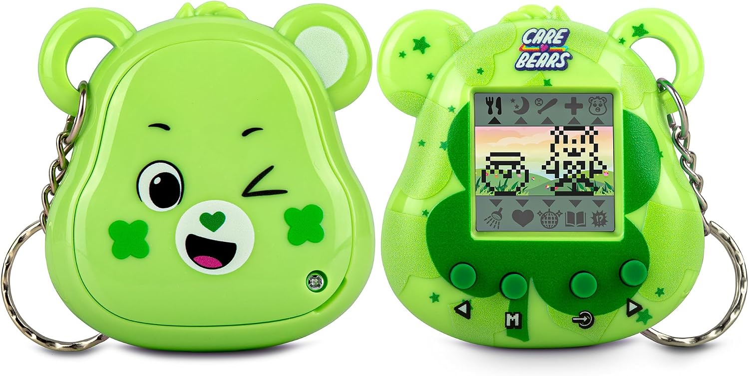 Detalle de Care Bears Digital Pet – Good Luck Bear Cyber Pet (handheld interactive virtual pet)