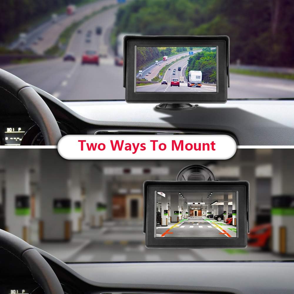 Thumbnail 4 de Rückfahrkamera mit Monitor 4,3 Zoll LCD