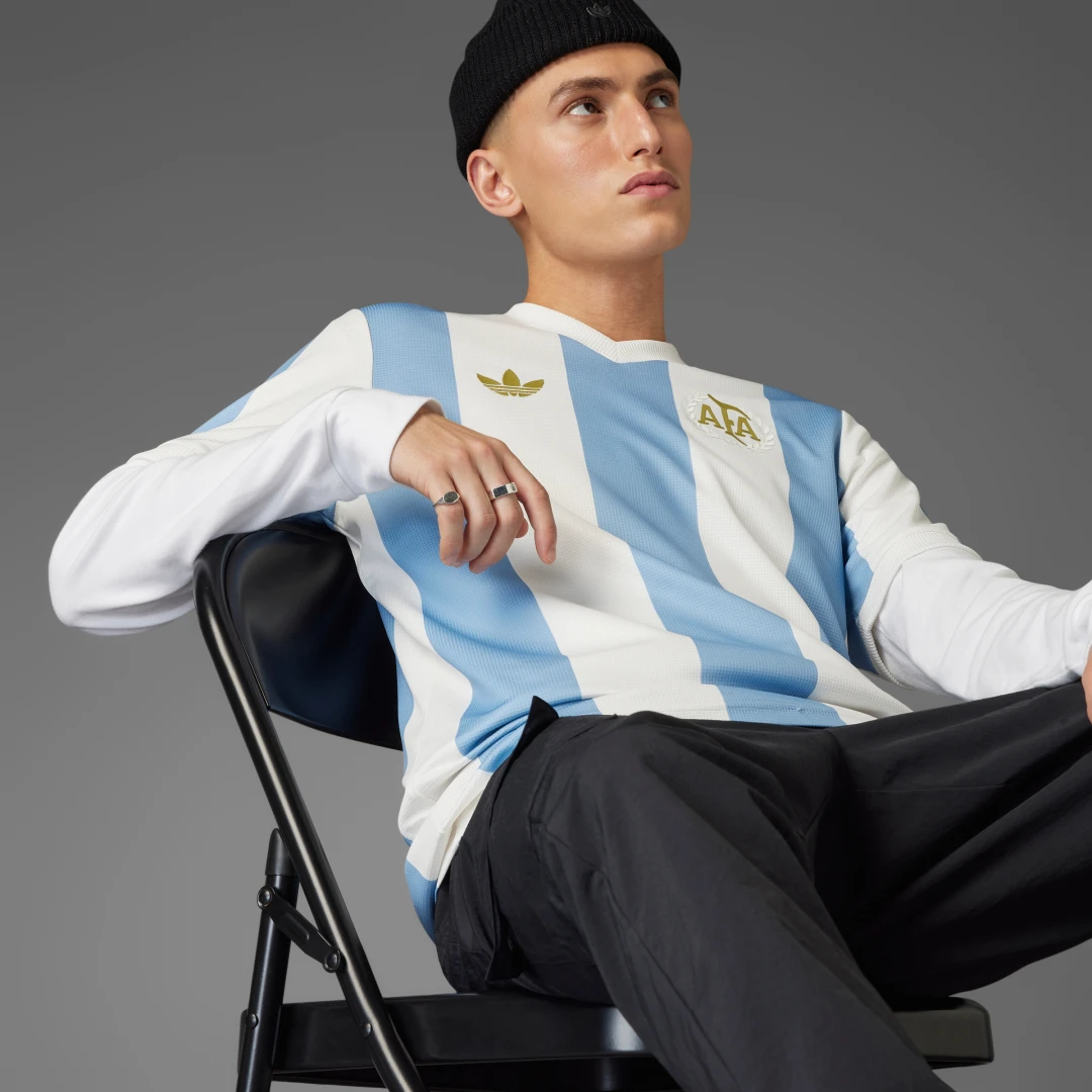 Thumbnail 3 de Adidas Camiseta Argentina Anniversary Azul