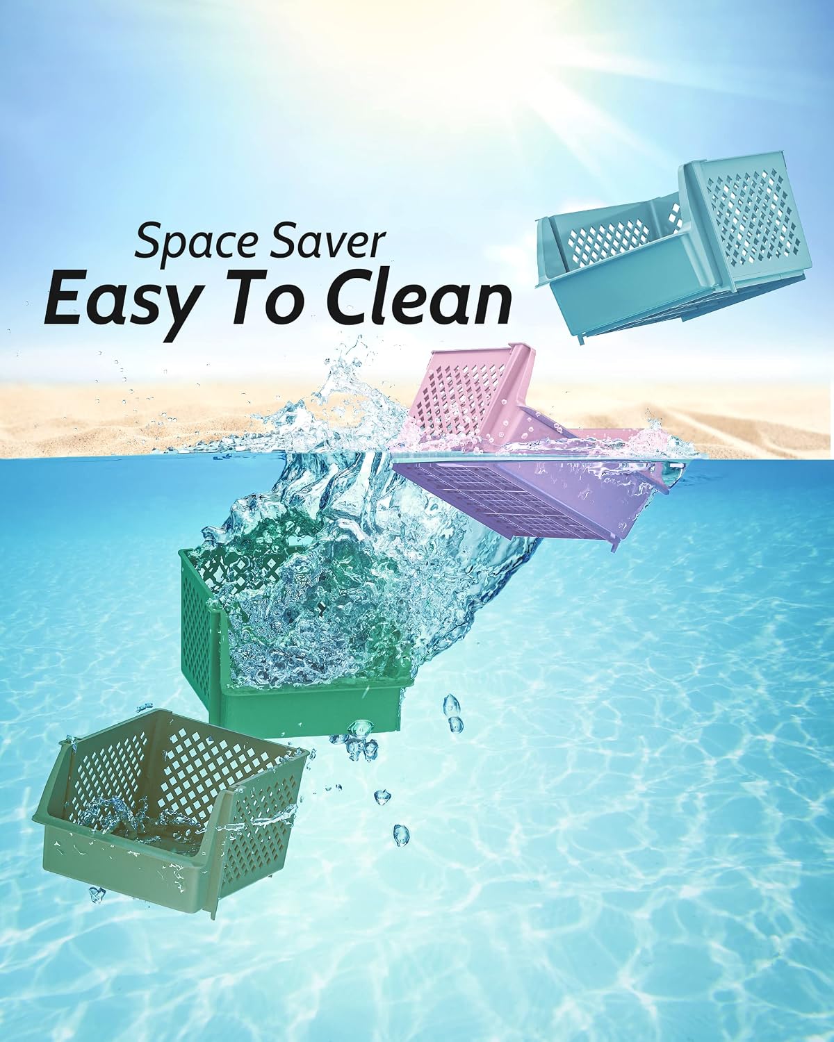 Thumbnail 6 de TidyFriend Stackable Storage Bins 4-Pack