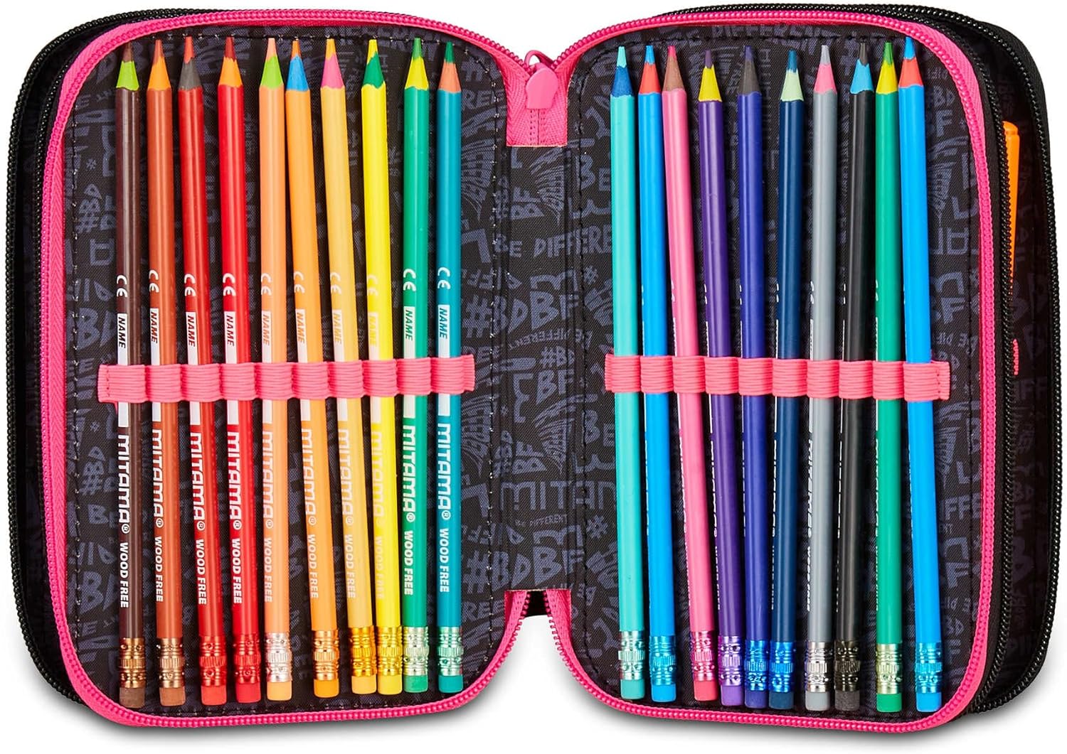 Thumbnail 4 de Mitama Trousse Scolaire 3 Compartiments – Super Tri Musique Pop, 50 pièces incluses