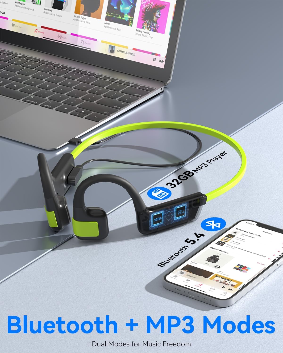 Thumbnail 4 de MONODEAL Auriculares conducción ósea Bluetooth 5.4 IP68