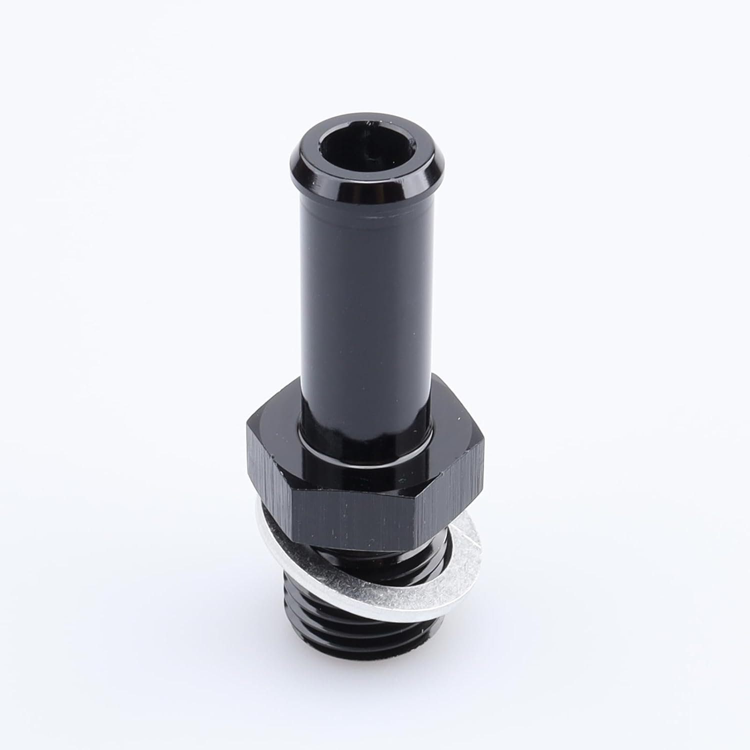 Detalle de AC PERFORMANCE M14 x 1.5 to 12mm Barb Fuel Line Fitting Adapter (Aluminium, Black)