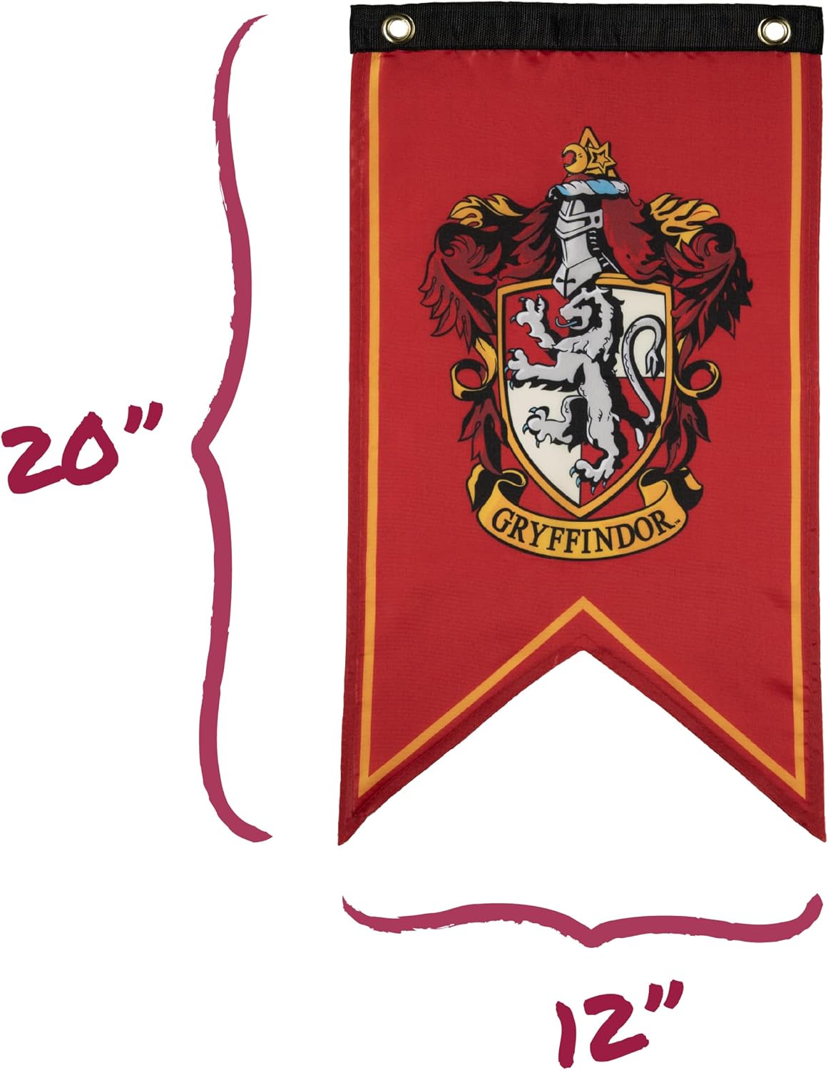 Thumbnail 2 de Conquest Journals Harry Potter Wizarding House Banner Flag Set (5 Flags, 20x12 in)