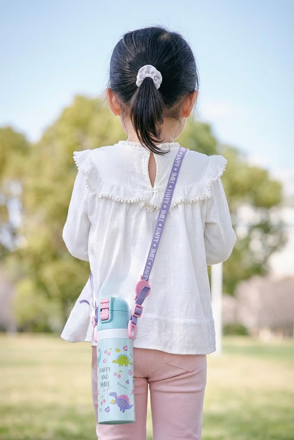 Detalle de スケーター SDC4-A アナと雪の女王 ステンレス子ども用水筒 470ml・直飲み・保冷専用