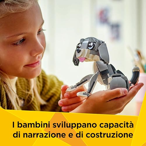 Thumbnail 4 de LEGO Creator 3in1 Gatto Gioioso (31163) – 3 modelli in 1: gatto, cane o piccione