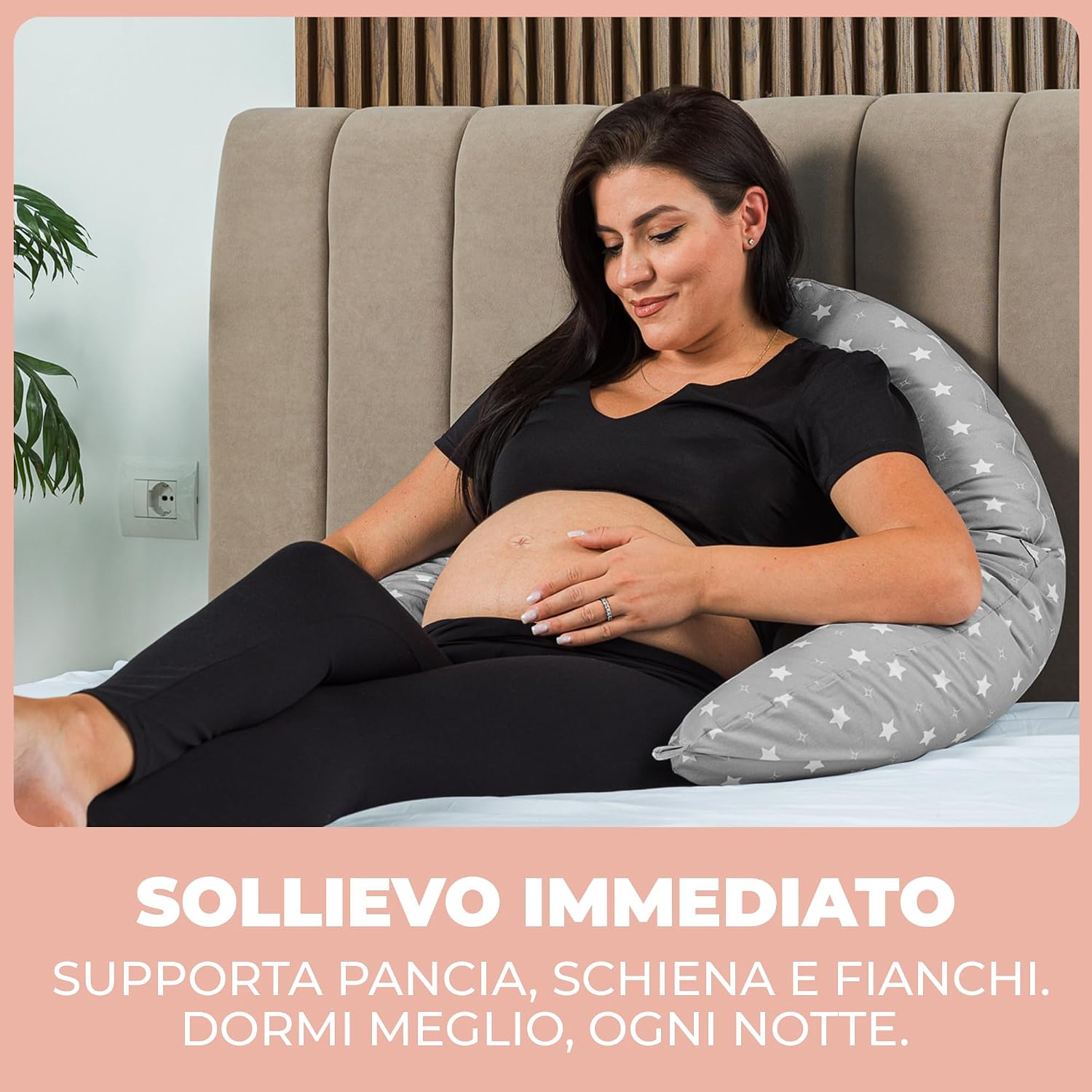 Thumbnail 1 de Cuscino gravidanza e allattamento per dormire di lato 🤰