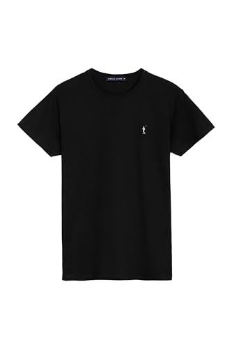 Thumbnail 4 de Polo Club Camiseta básica negra de algodón con Logo Rigby Go para hombre