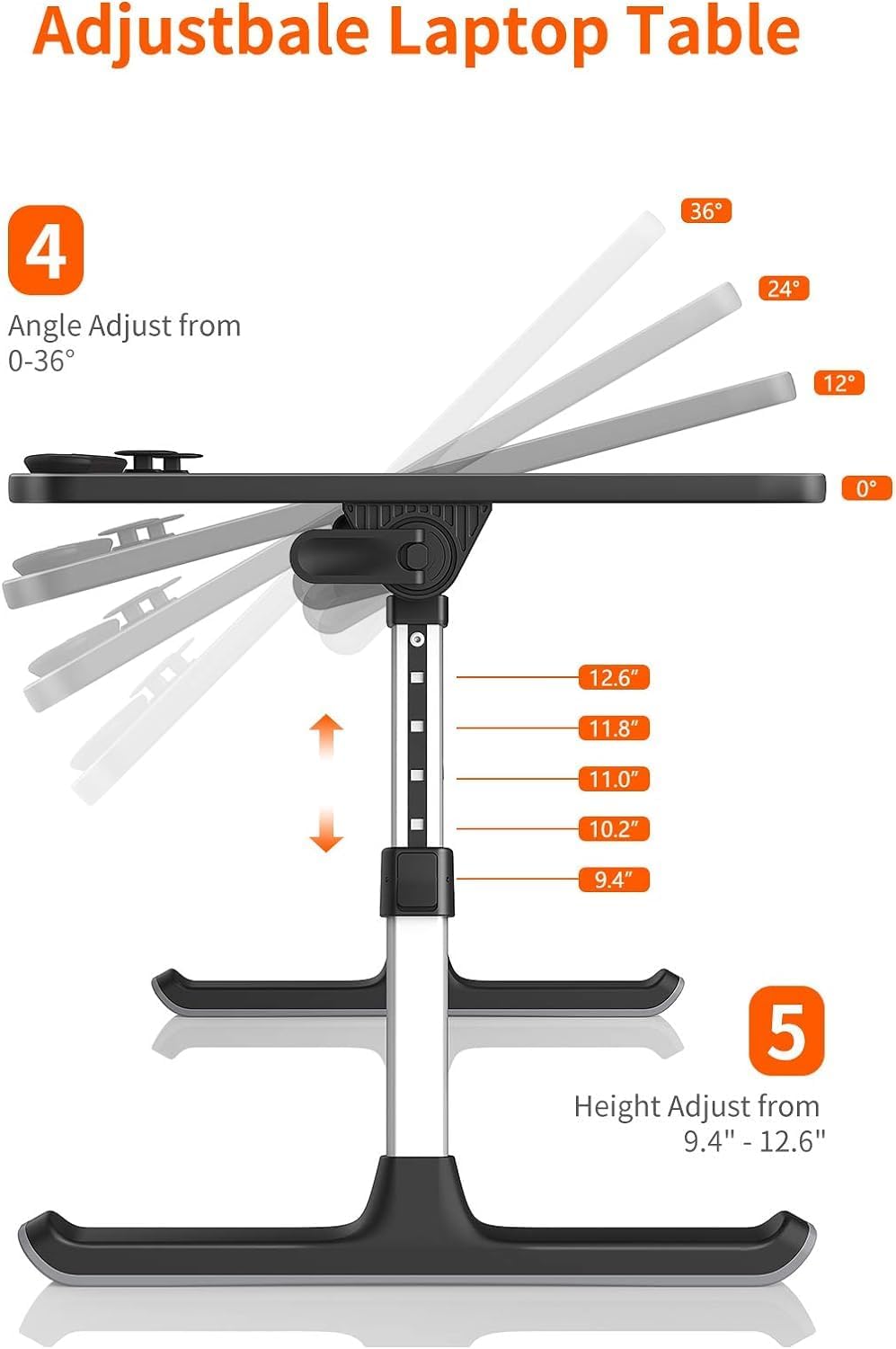 Thumbnail 4 de Laptop desk stand for 17 inch laptops