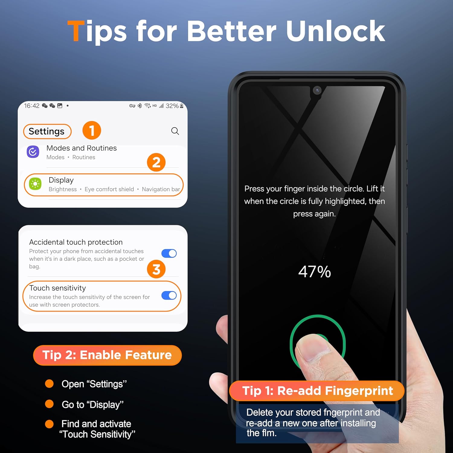 Thumbnail 5 de AMILIFECASES for Samsung Galaxy S26 Ultra case with slide camera cover, rotatable kickstand and 9H screen protector (Gray)