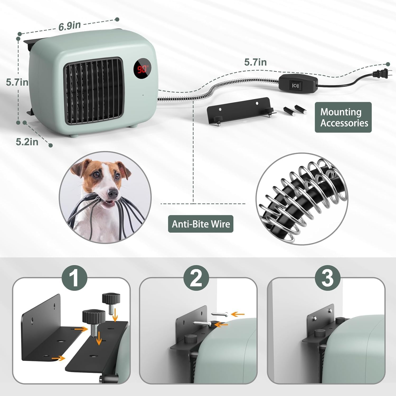 Thumbnail 5 de Dog House Heater 600W ⚡