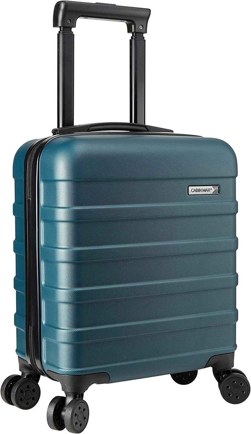 Detalle de Cabin Max Anode 56x45x25 cm Carry On Luggage — Lightweight 56L Hard Shell with 4 Wheels and Built‑in Lock