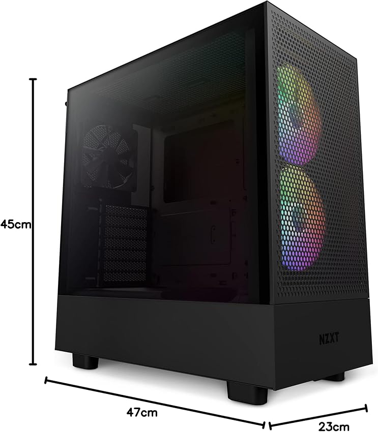 Thumbnail 1 de NZXT H5 Flow caja ATX compacta, frontal 360 mm