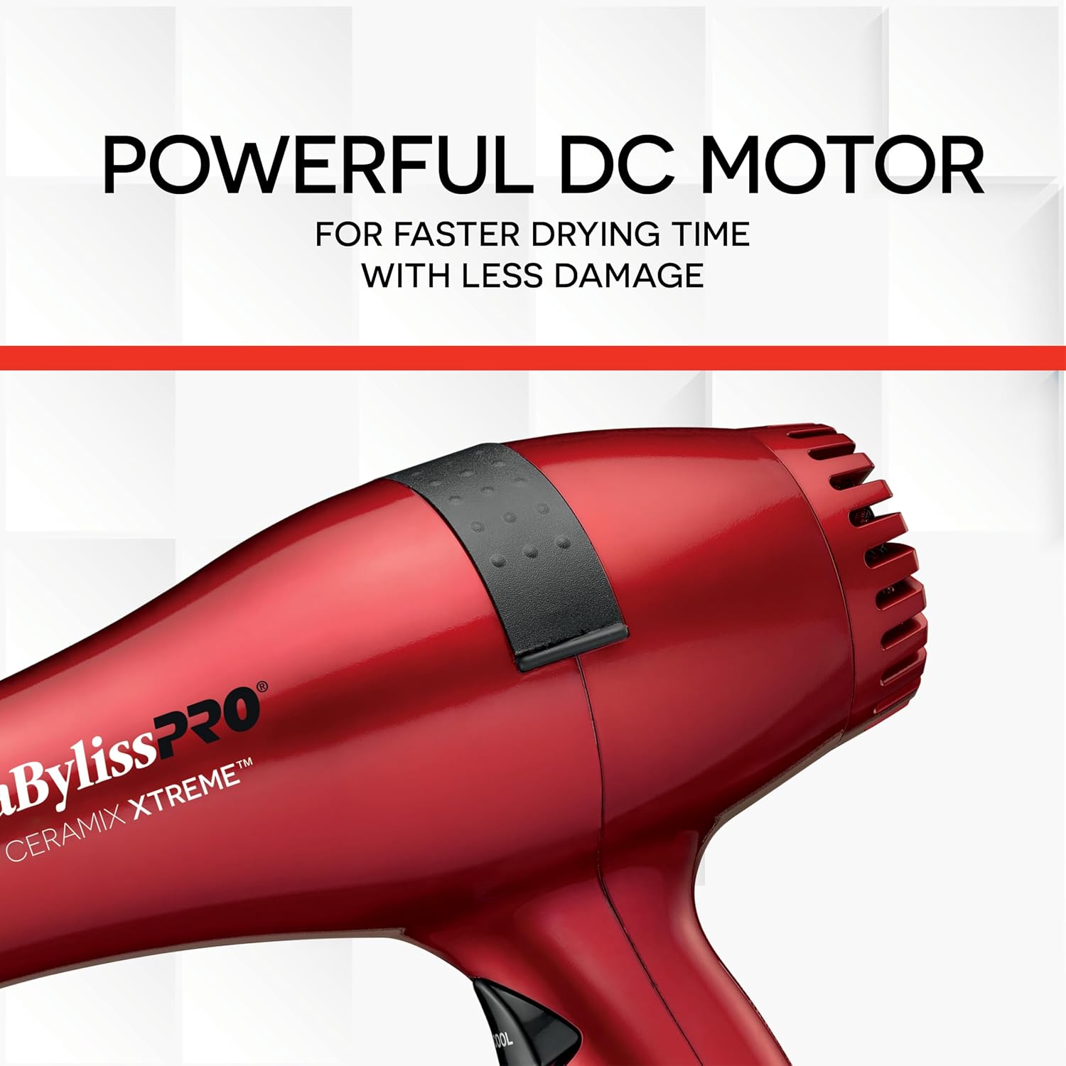 Thumbnail 4 de BaBylissPRO BAB5572NC Ceramix Xtreme Ceramic Hair Dryer, Red