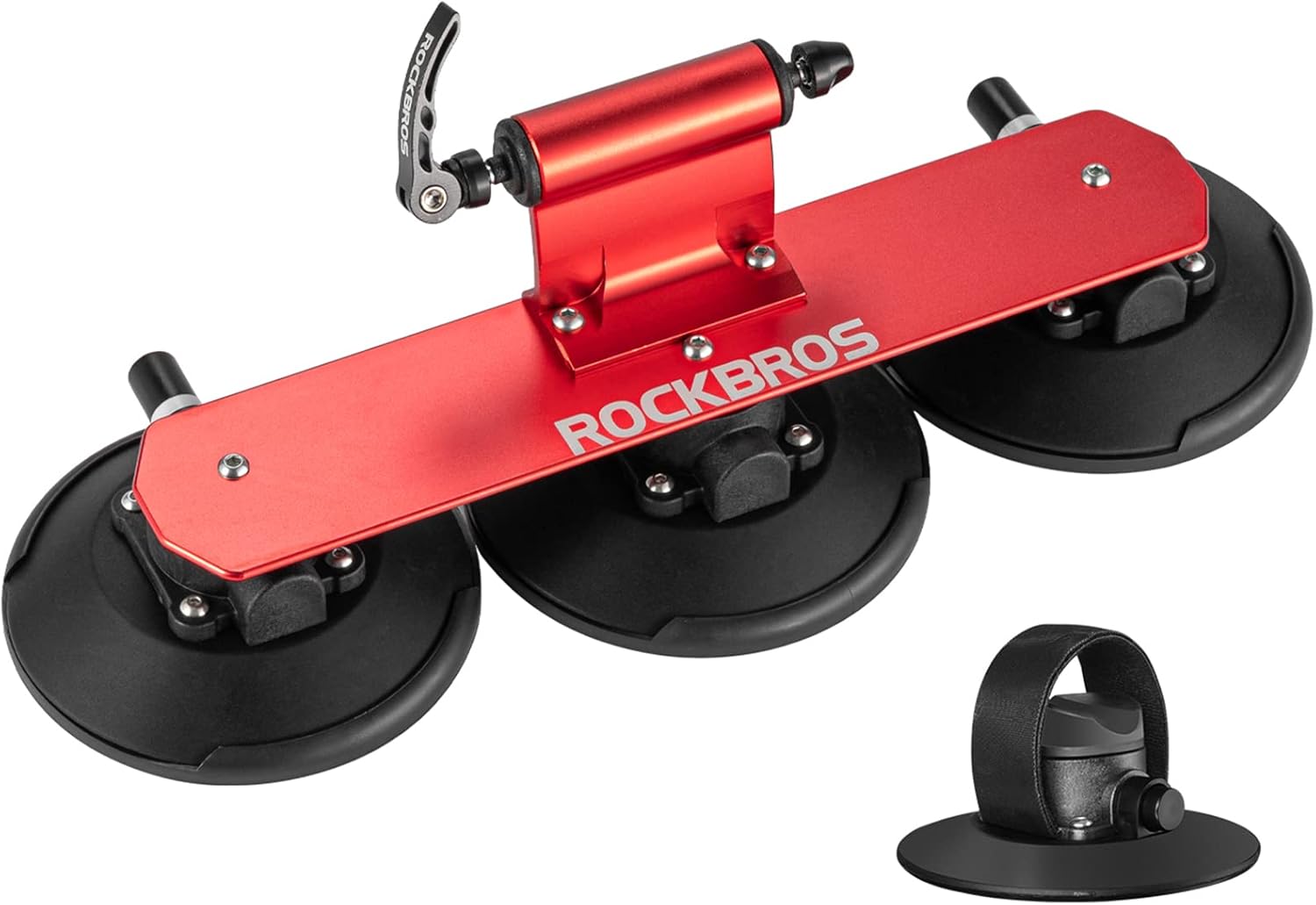 Thumbnail 6 de ROCKBROS Suction Bike Rack Car Roof Bike Rack with Quick Release Aluminium Alloy