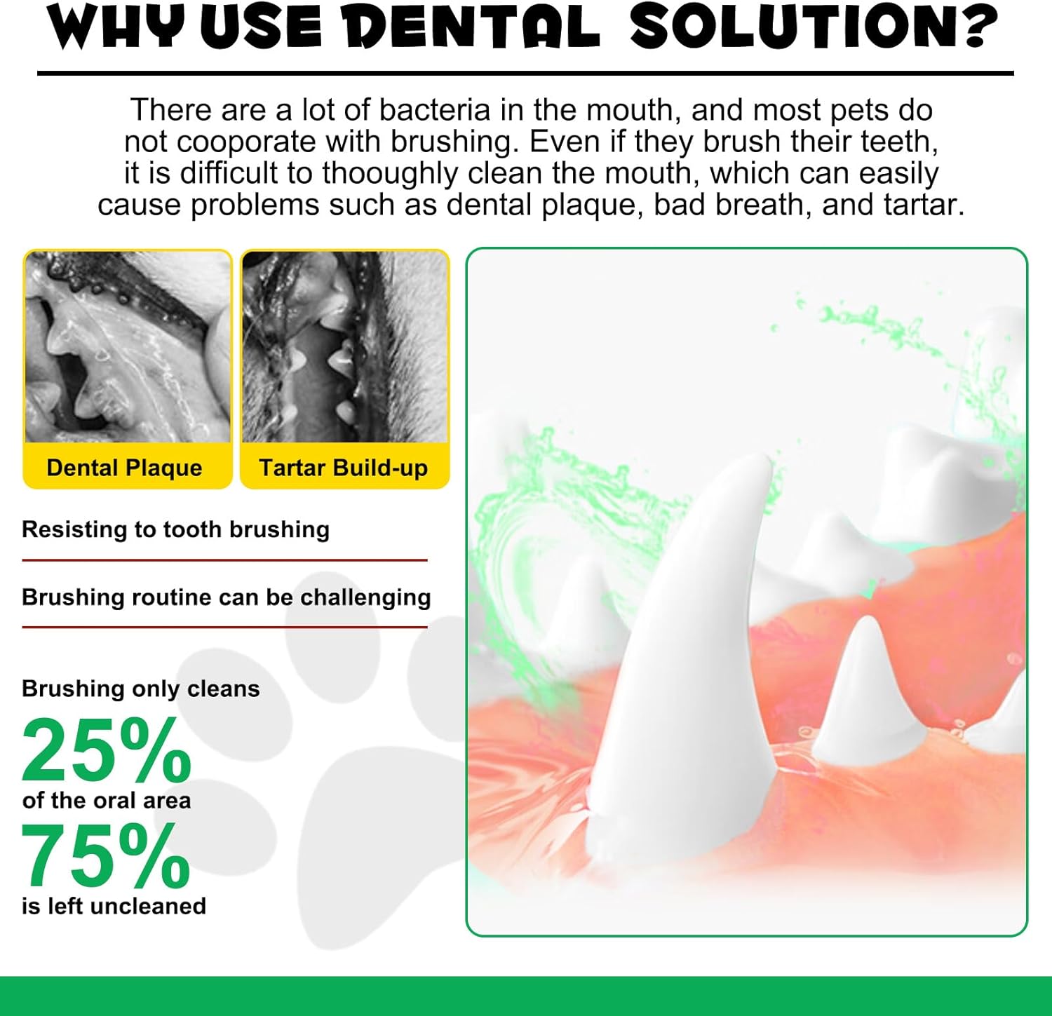 Thumbnail 2 de Dental Formula Water Additive for Dogs 237ml 🪥