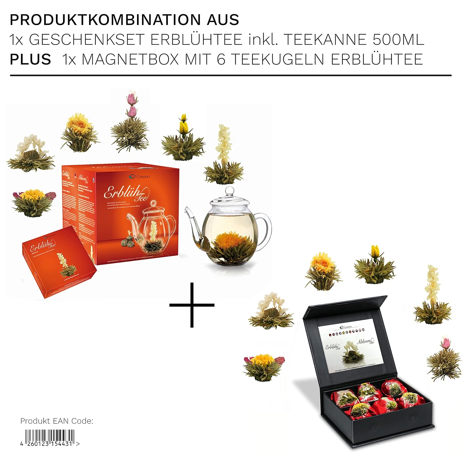 Thumbnail 1 de Creano Teeblumen Mix 12er Geschenkset 🍵