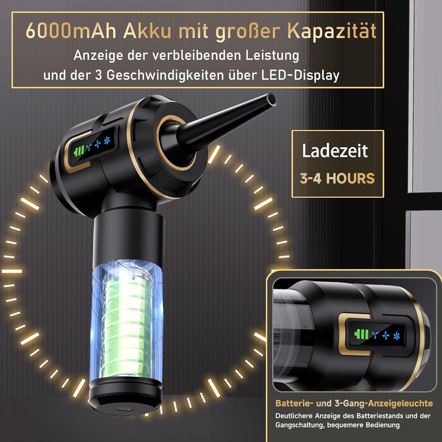 Thumbnail 4 de Lyiazsoy Handstaubsauger kabellos 27000 Pa