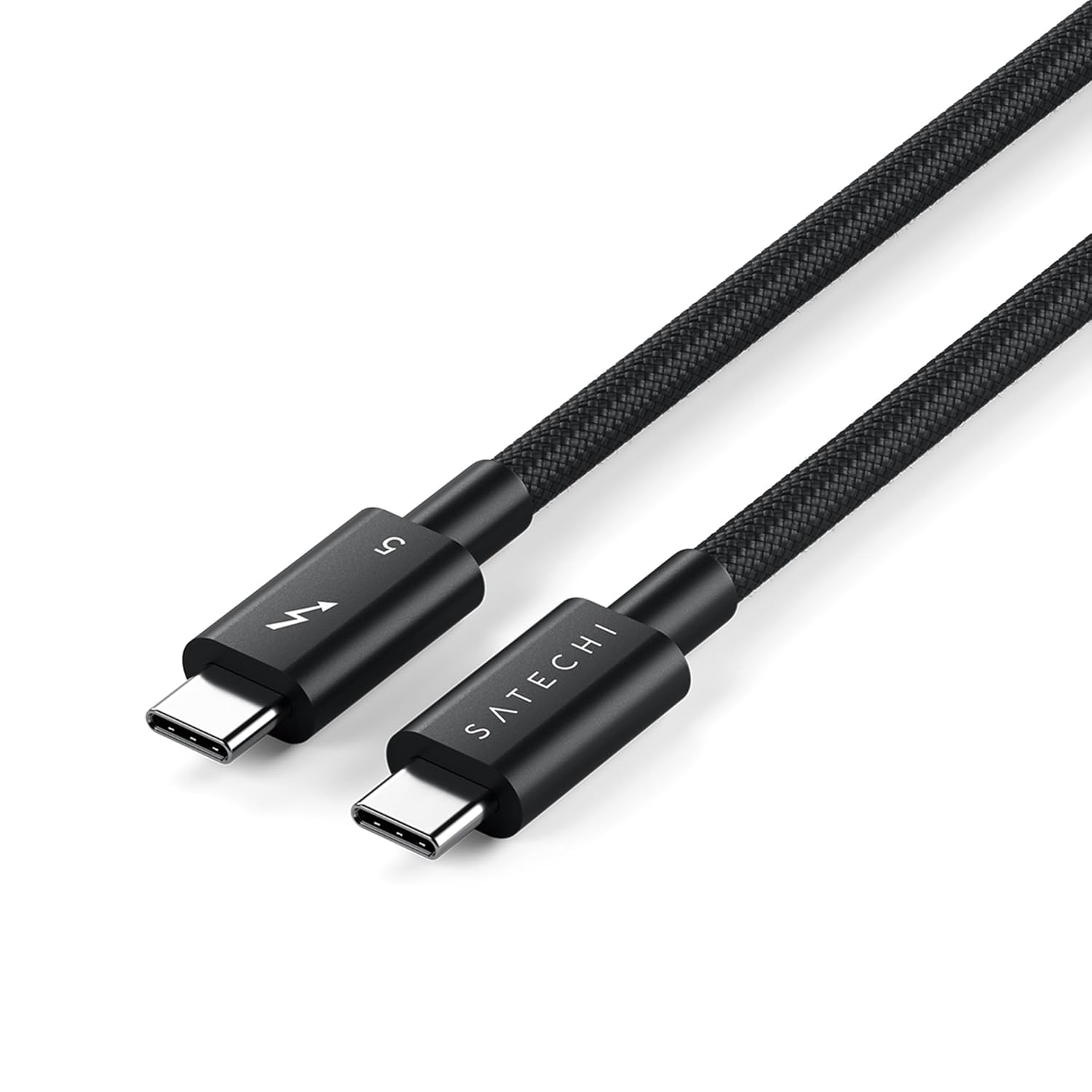 Detalle de Satechi Cavo Thunderbolt 5 Certificato 240W: 120Gbps, doppio 8K@60Hz e triplo 4K@144Hz
